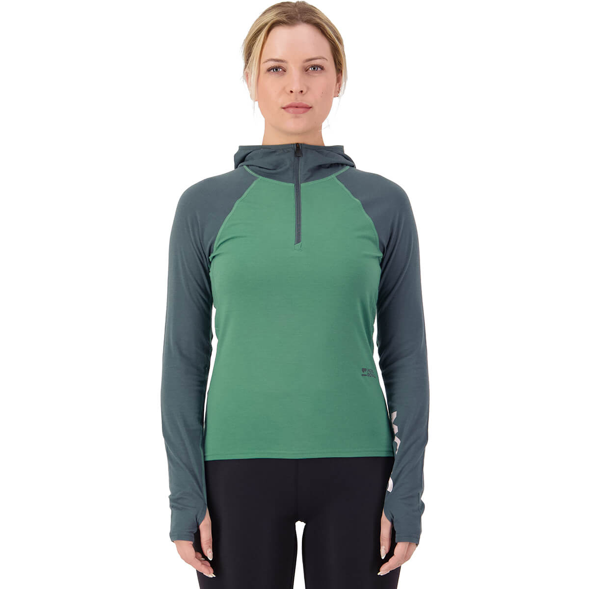 Deep Jade/Dark Cypress on model