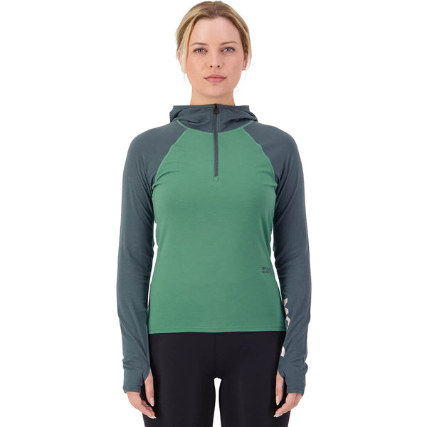 Deep Jade/Dark Cypress on model