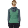 Deep Jade/Dark Cypress back, on model