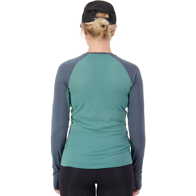 Deep Jade/Dark Cypress back, on model