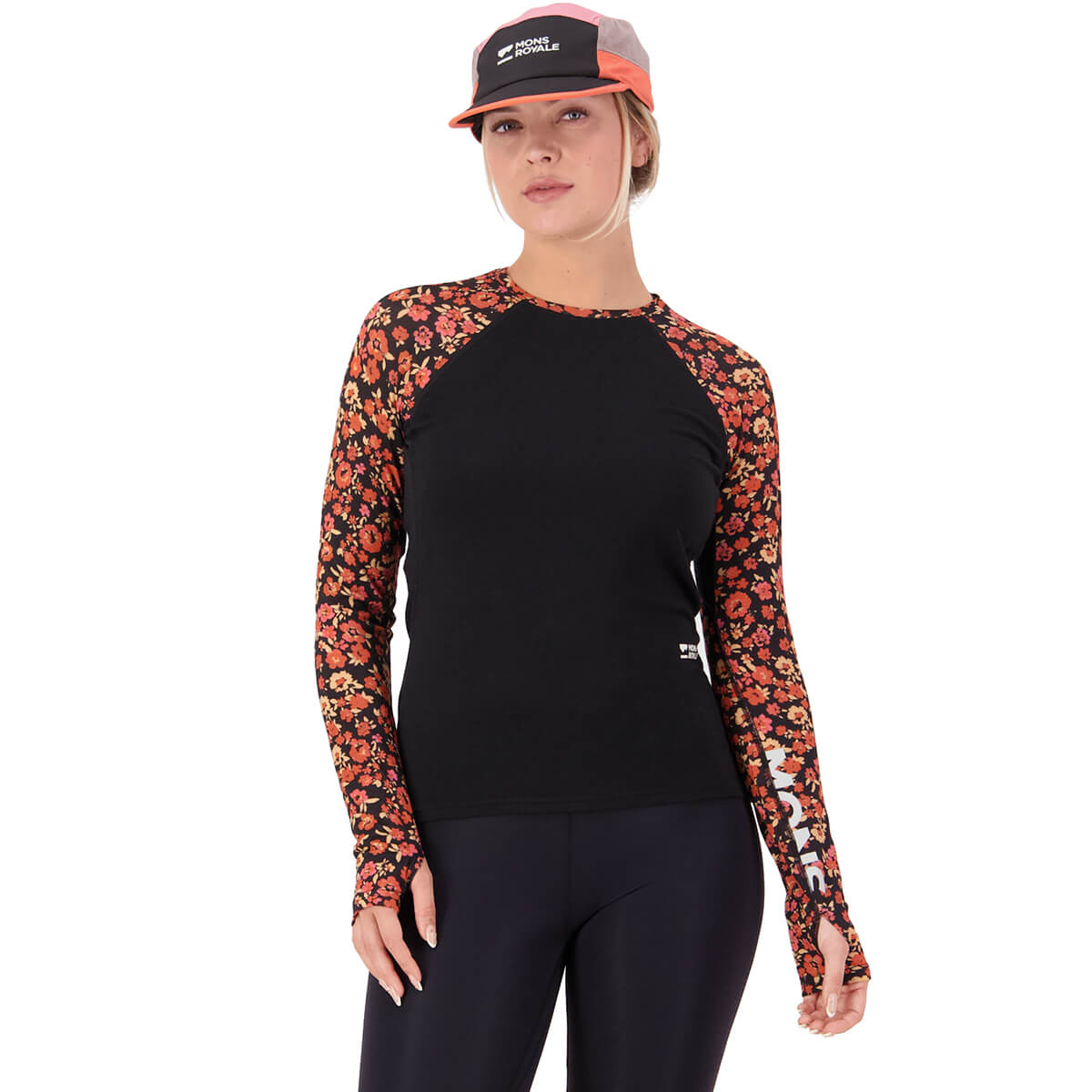 Ditzy Camo/Black, showing 'MONS' on inner left arm