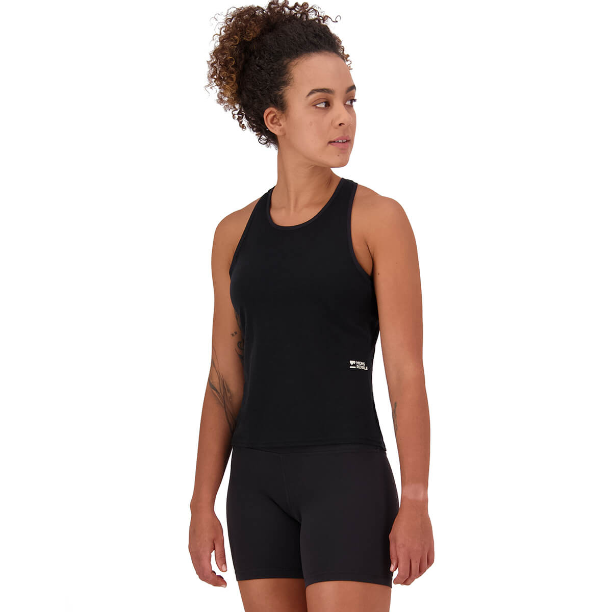 Black, 3/4 view