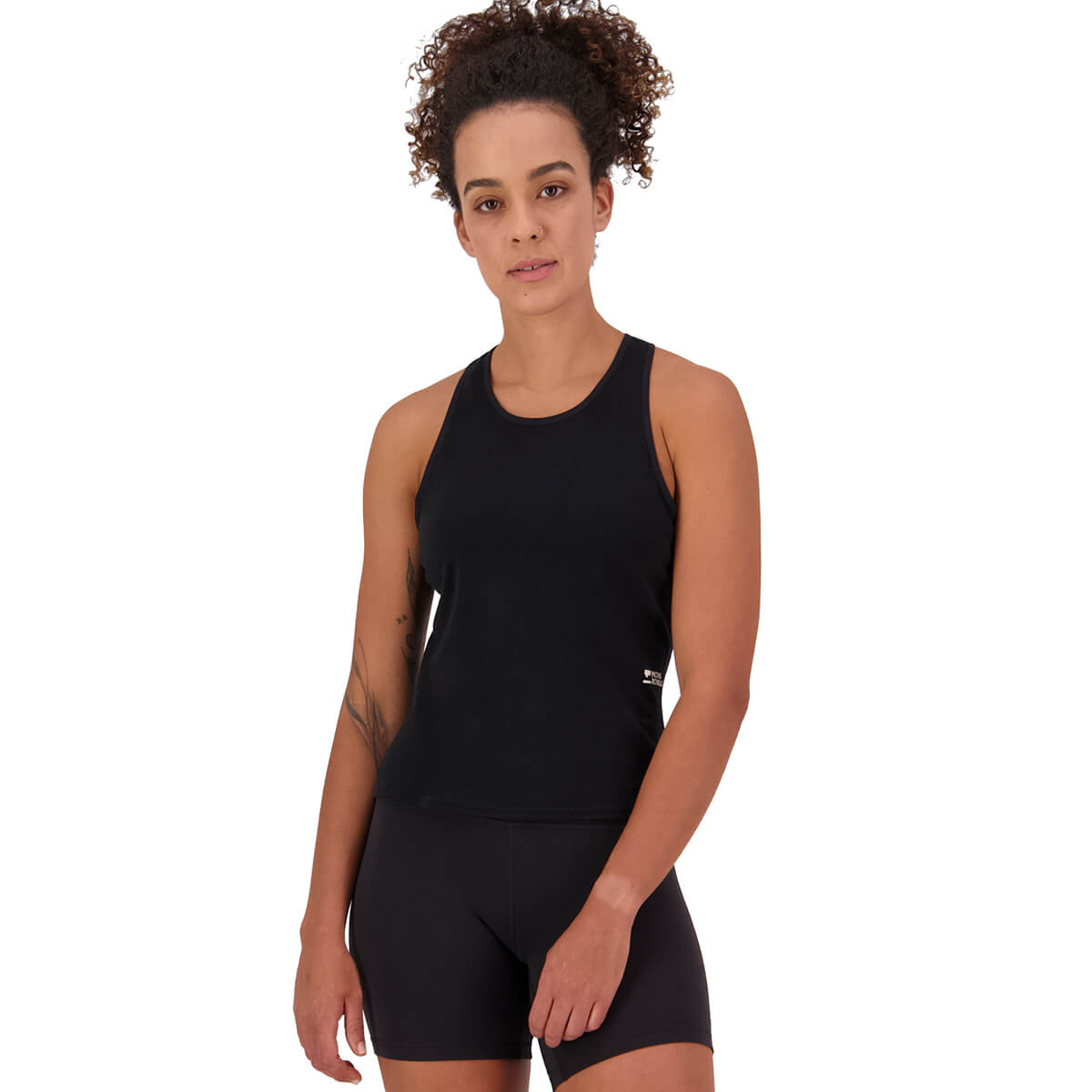 Black on model