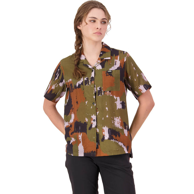 Glitch Camo on model, more casual pose