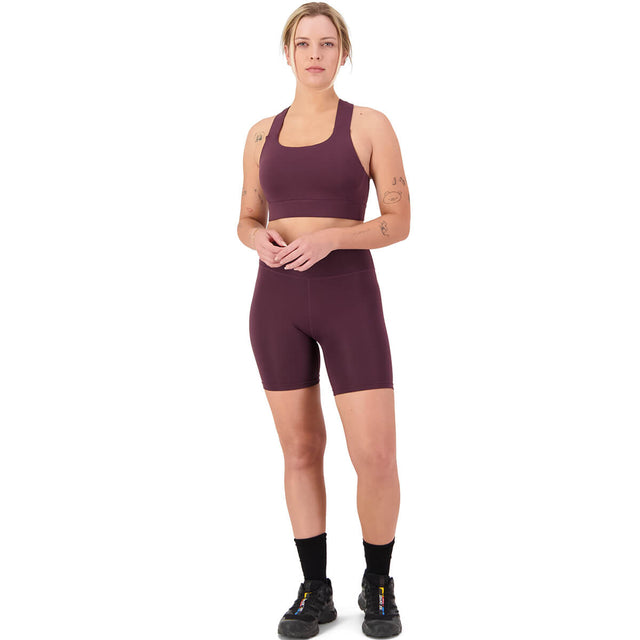 Fig worn with Proximity Merino Sports Bra