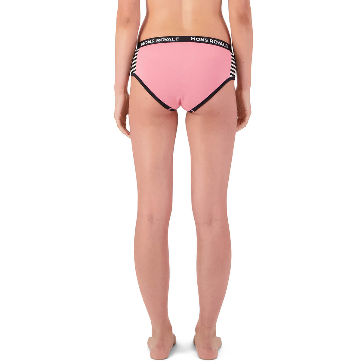 Flamingo/MR Stripe back, on model