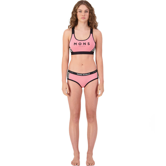 Flamingo/MR Stripe on model