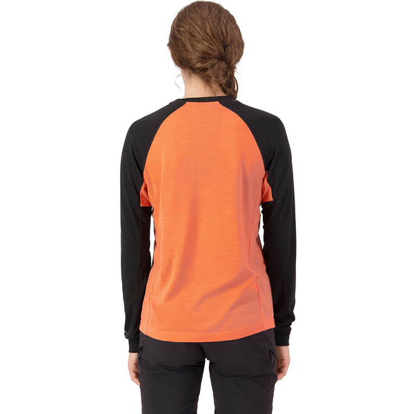Sun Orange/Flamingo/Black back, on model