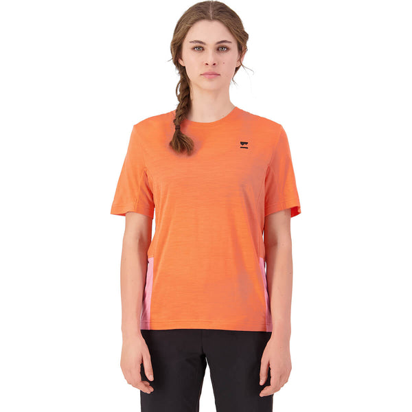 Sun Orange/Flamingo on model