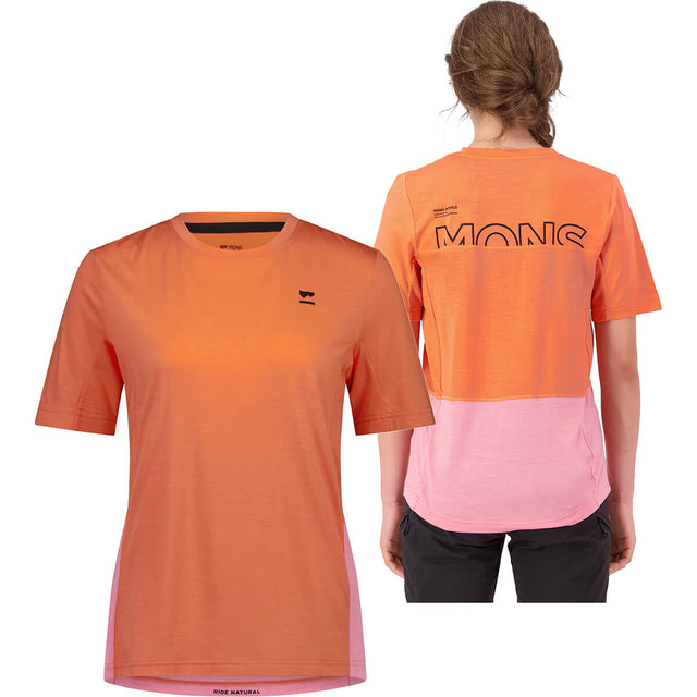 Sun Orange/Flamingo front and back