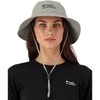 Sage, worn by model, front view