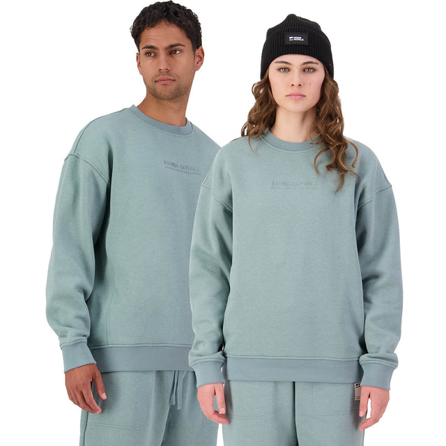 Storm Blue on male and female models