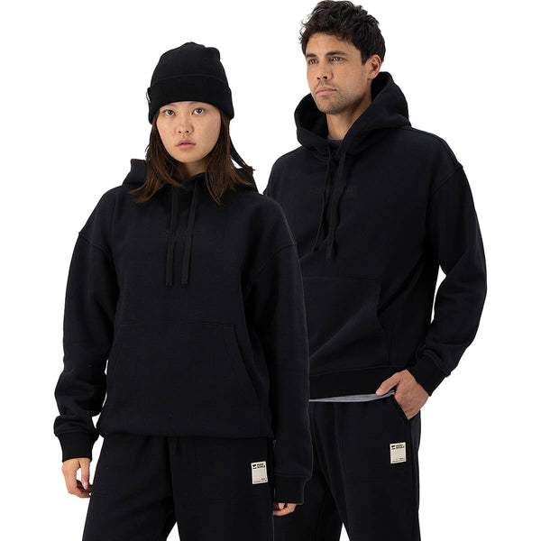 Black worn by male and female models