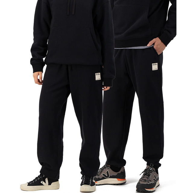 Black worn by male and female models