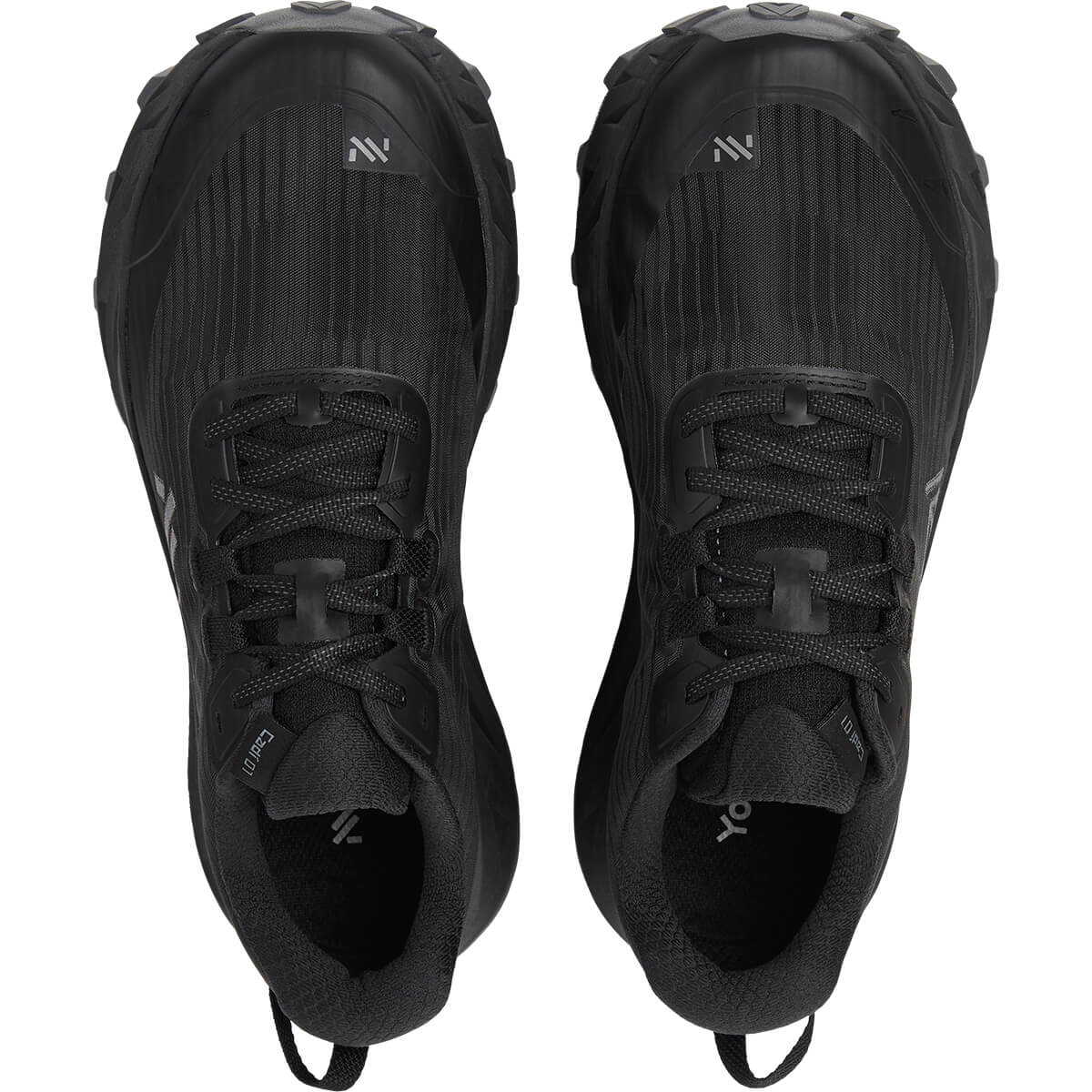 Black pair, top view