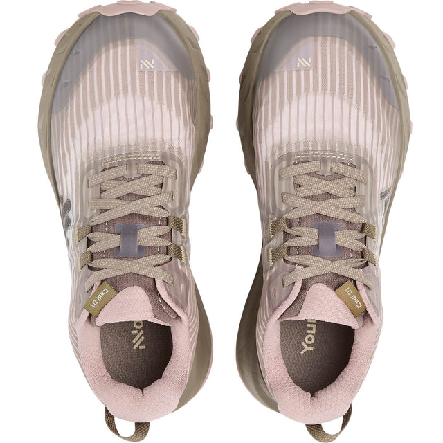 Brown/Pink pair, top view