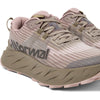 Brown/Pink pair, 3/4 top/front view detail