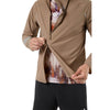 Light Brown 2-way zip
