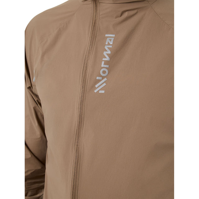 Light Brown zip and chest logo detail