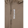 Light Brown 2-way zip and chest logo detail