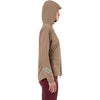Light Brown side view, hood up