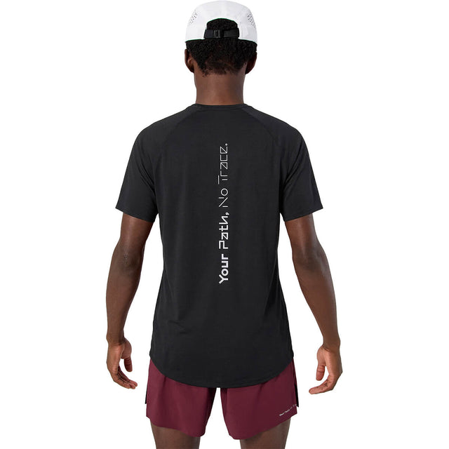 Black, back, on model