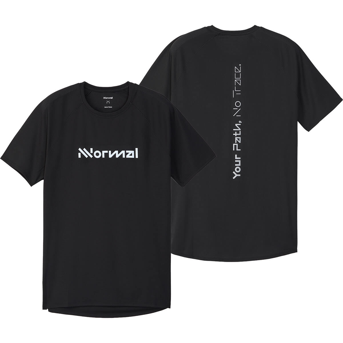 Black front and back