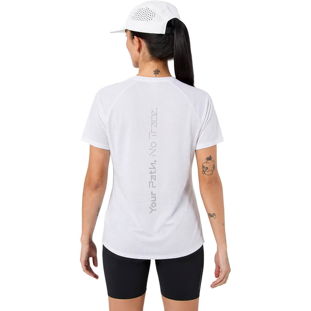 White back, on model