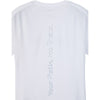 White back print detail