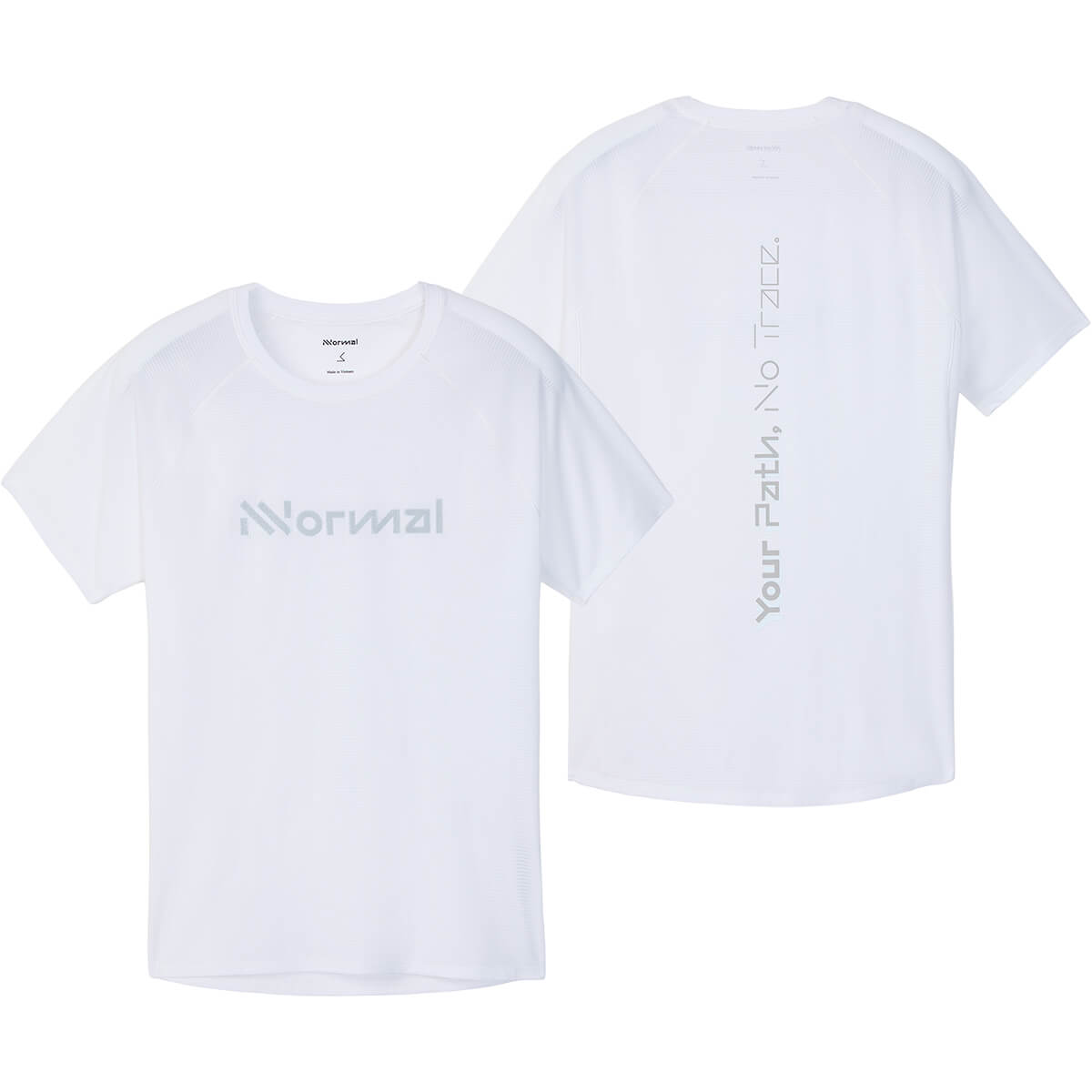 White front and back