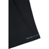 Black, print at right back hem