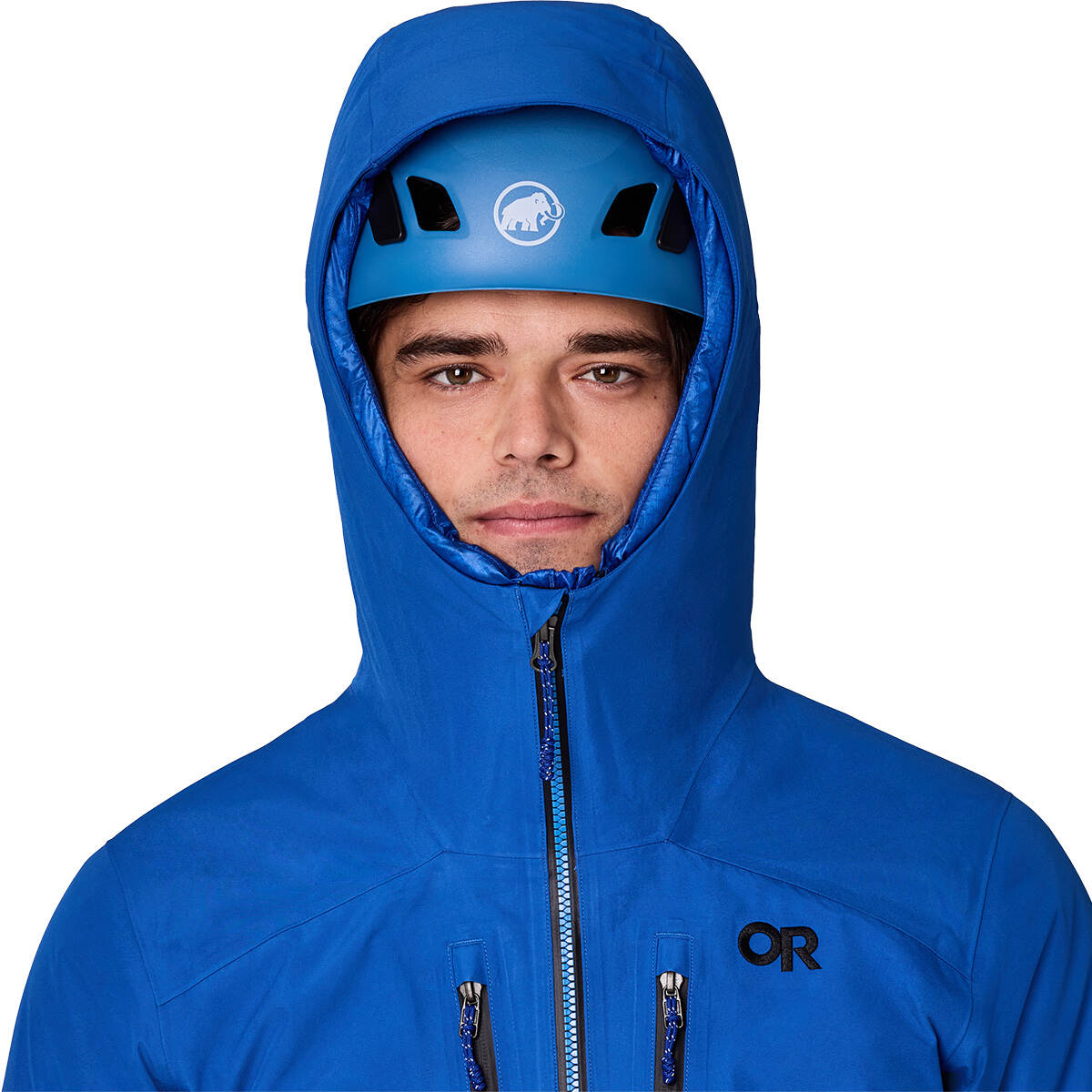 Helmet-compatible hood