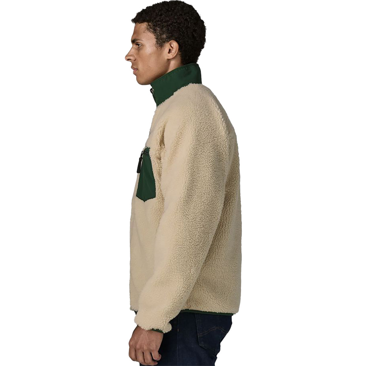 Side, on model