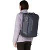 Smolder Blue w/Forge Grey carried on back by female model