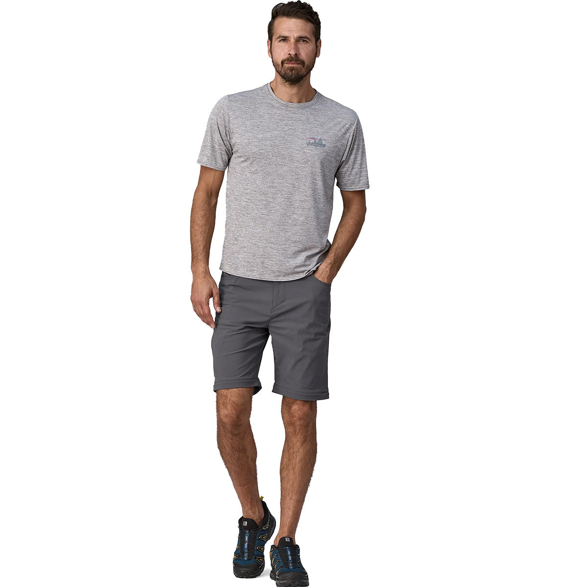 Shorts on model