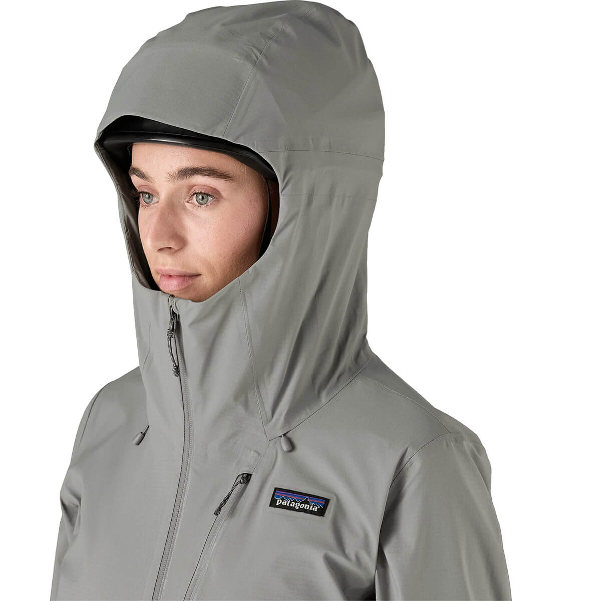 Hood with helmet