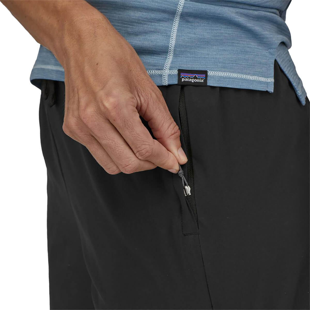 Side zip pocket