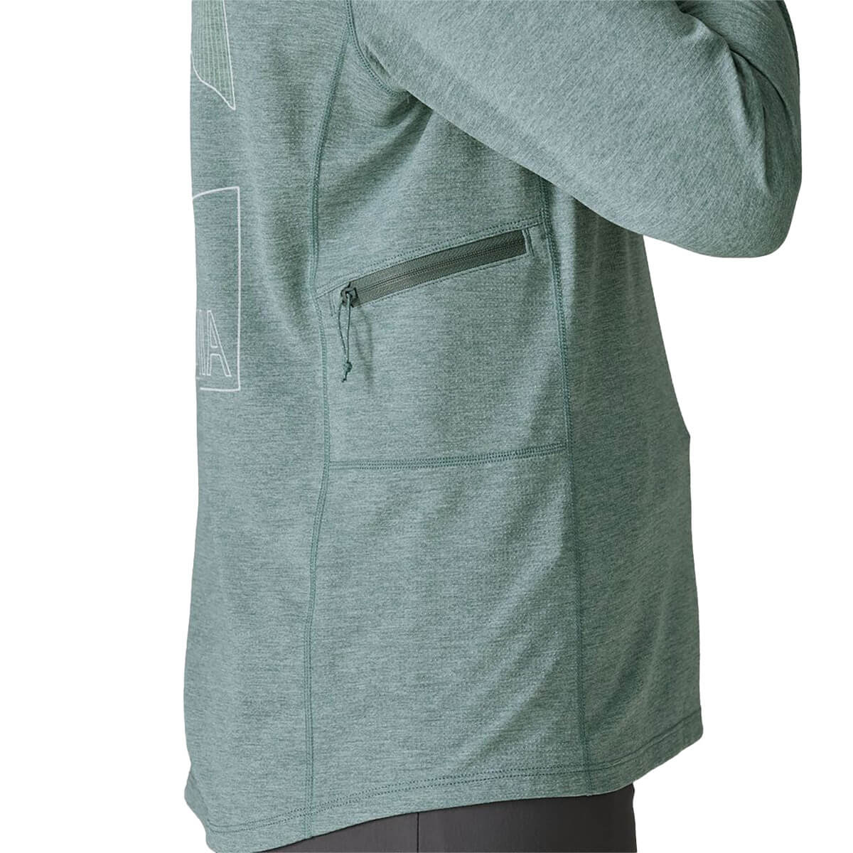 Side zip pocket