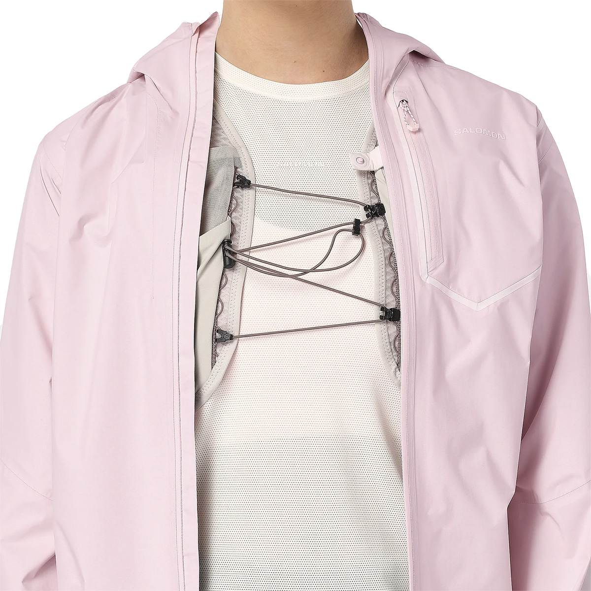 Worn with a running vest