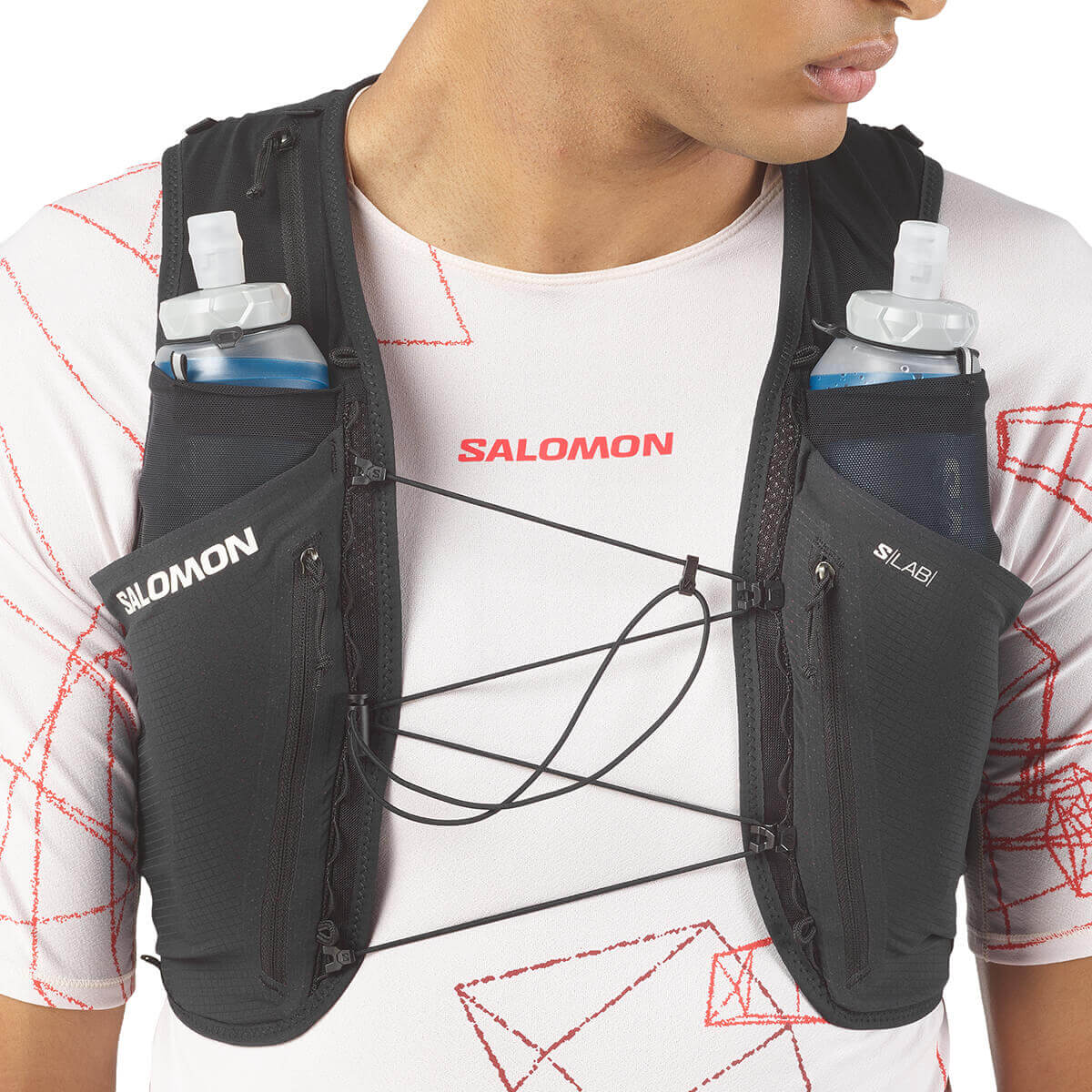 Black, quick access to flasks