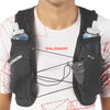 Black, full on view of harness in use