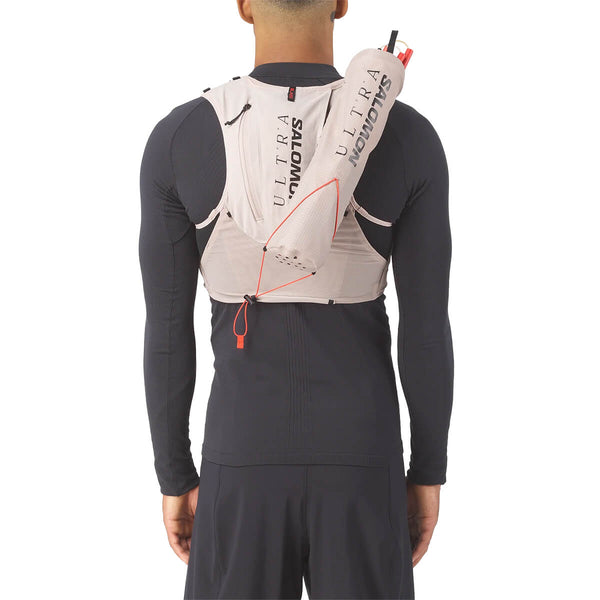 Goat, on vest worn by male model
