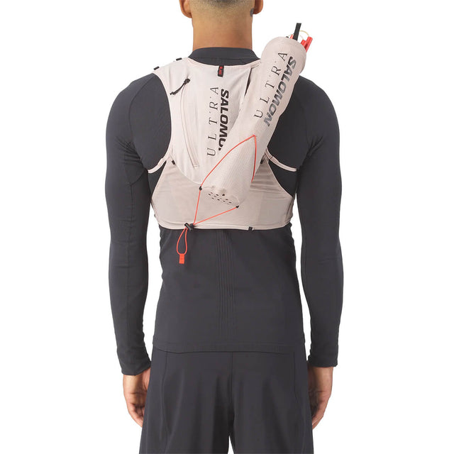 Goat, on vest worn by male model