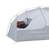 Gear loft shown in tent (from outside with ten itself transparent and grey)