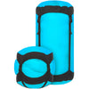 Blue Atoll, 20 Litres compressed beside pre-compressed bag