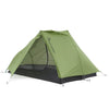 Pitched with nearest fly door  (opposite side of previous image) and vent open