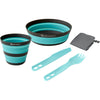 Frontier Ultralight Collapsible 4-Piece Dinnerware Set