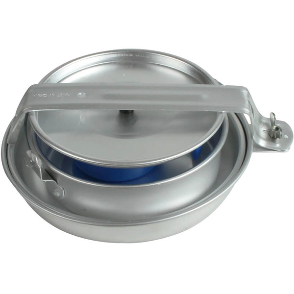 Kit stowed in fry pan