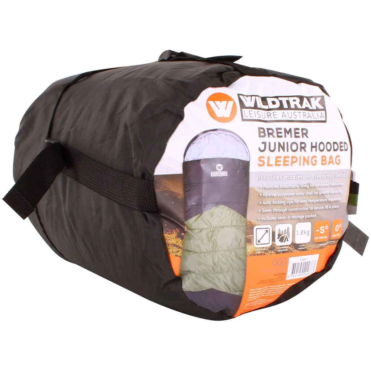 Bremer Junior Hooded -5C Sleeping Bag