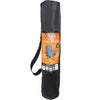 Blue, stowed in carry bag